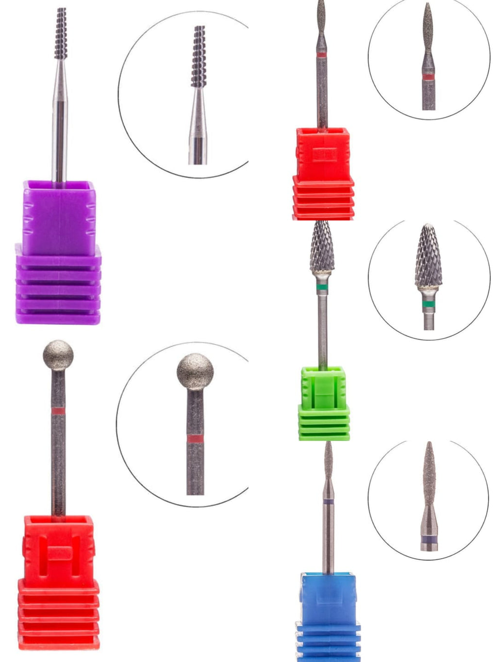 NAIL DRILL BITS #