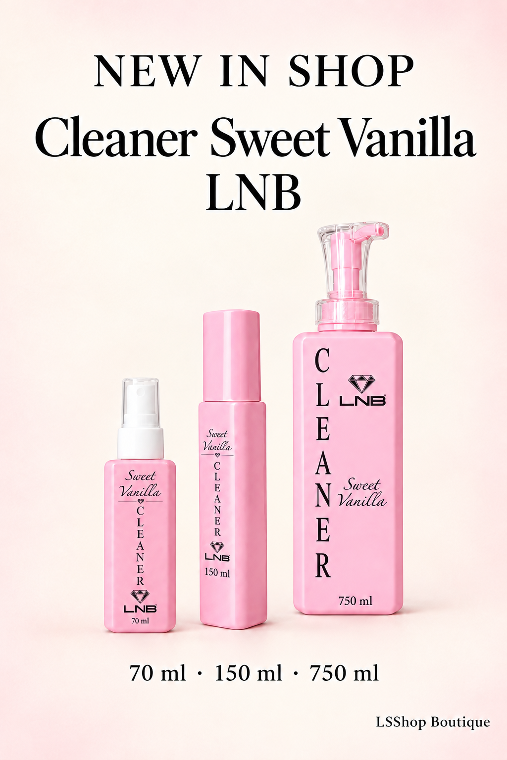 Banner pentru telefon Cleaner Sweet Vanilla LNB